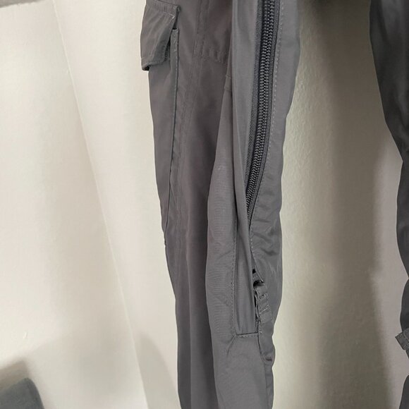Powder Room grey flare snow pants low rise - Picture 7 of 10